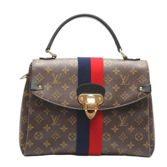 Louis Vuitton Georges  Canvas Shoulder Bag (Pre-Owned)