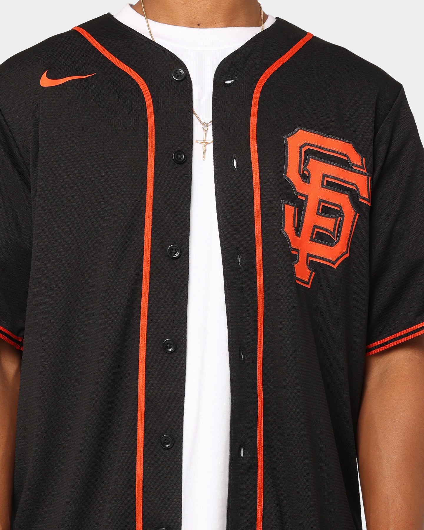 Nike San Francisco Giants Offical Rep Alt Jersey Black