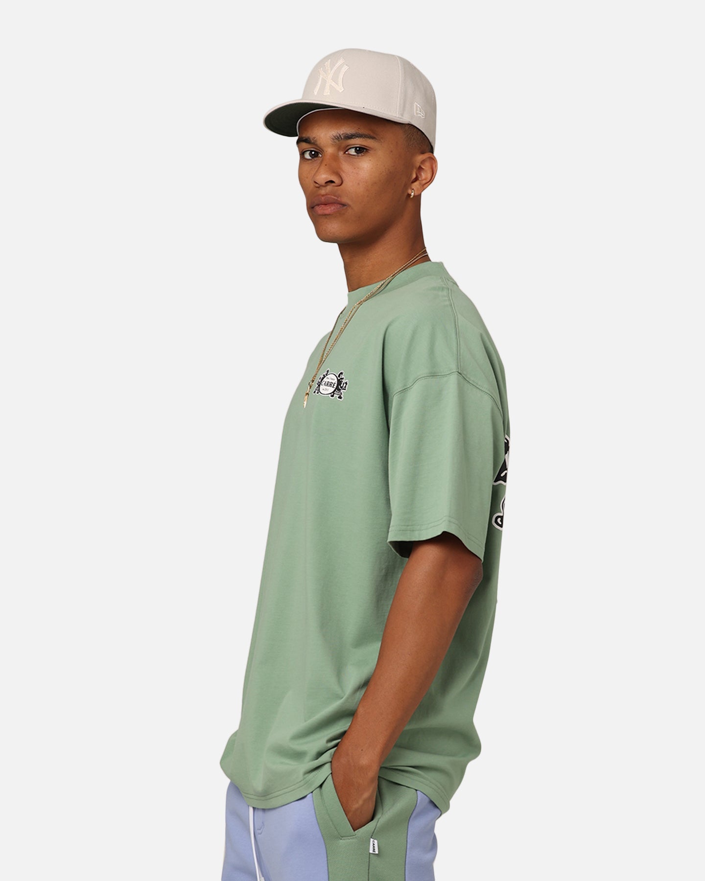 Carre Warrior Oversized T-Shirt Green