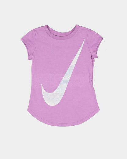 Nike Kid's Short Sleeve Graphic T-Shirt Violet Shock