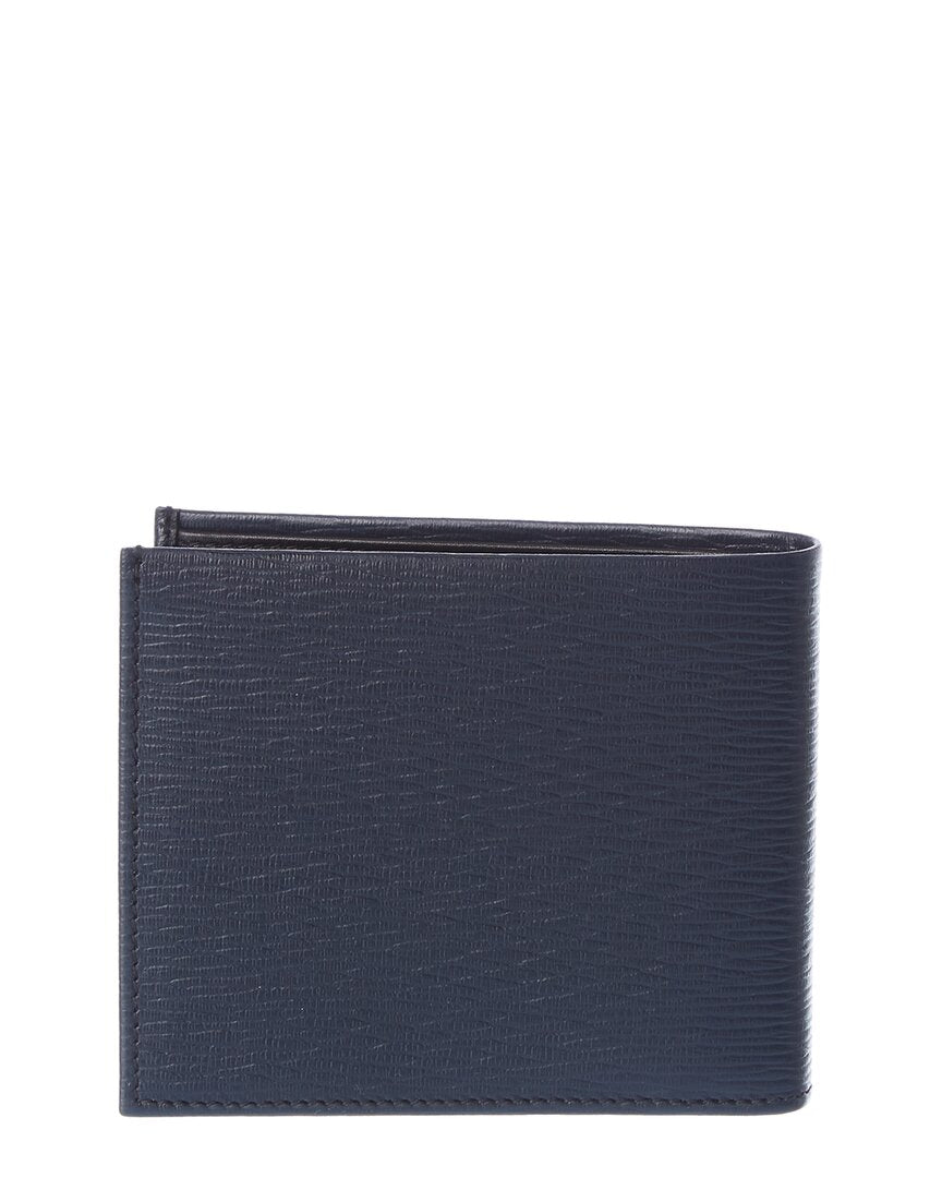 Salvatore Ferragamo Gancini Leather Bifold Wallet