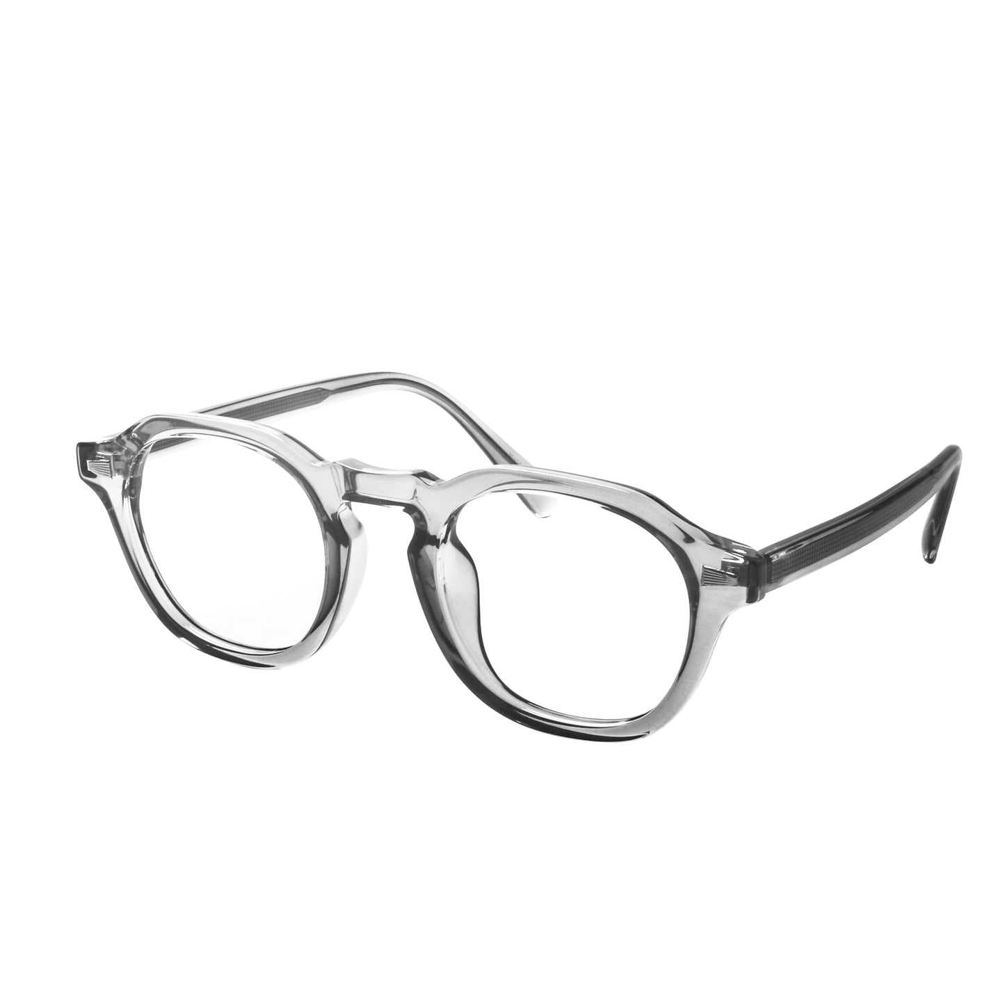 Roger Acetate Round Eyeglasses