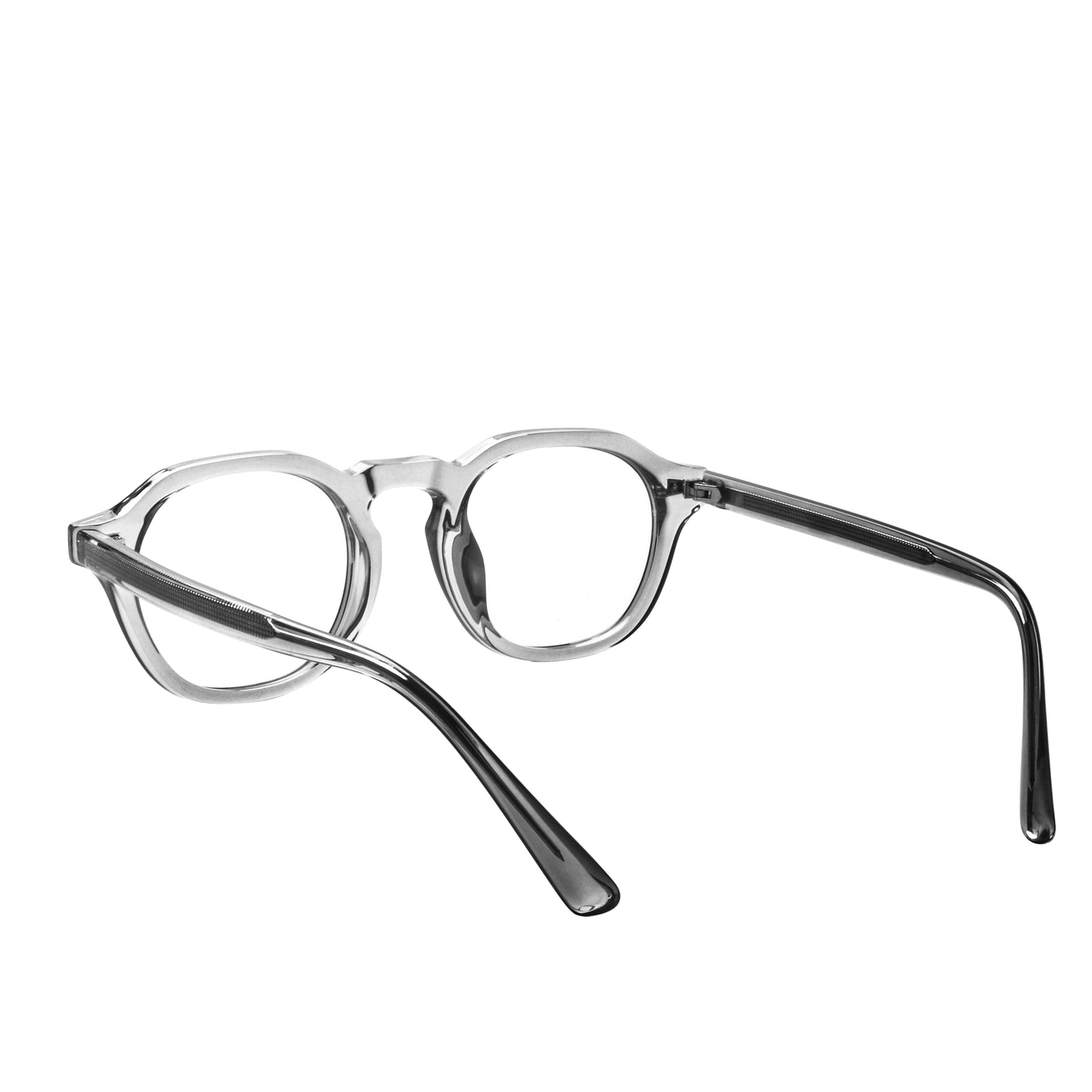 Roger Acetate Round Eyeglasses