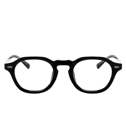 Roger Acetate Round Eyeglasses