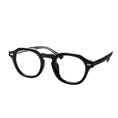 Roger Acetate Round Eyeglasses