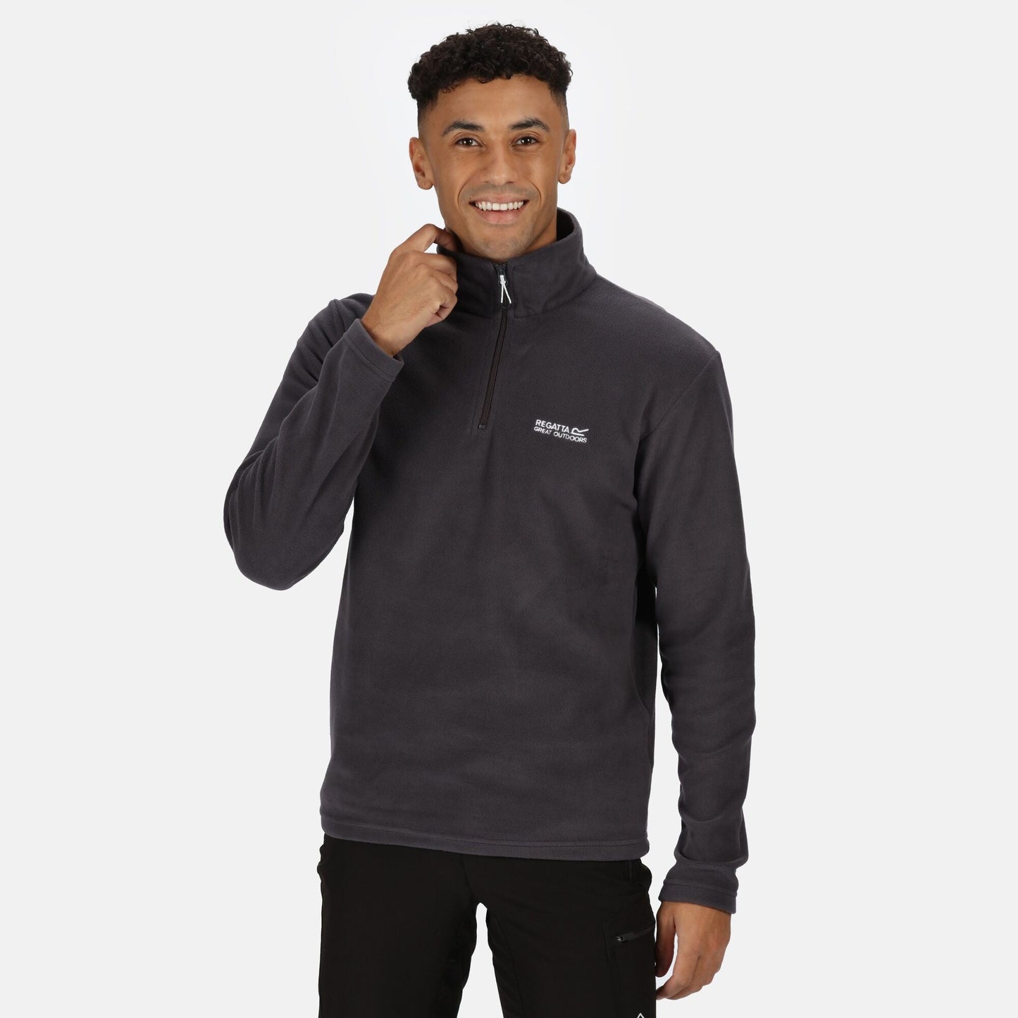 Regatta Mens Thompson Fleece -IRON