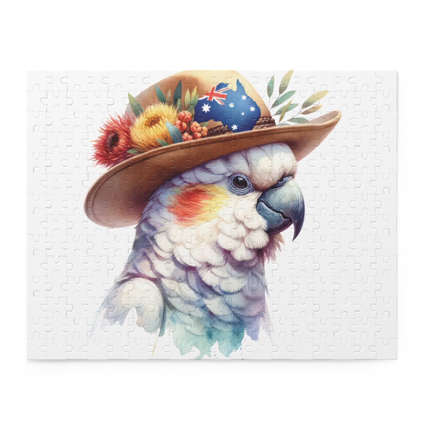 Personalised/Non-Personalised Puzzle, Cockatoo (120, 252, 500-Piece)