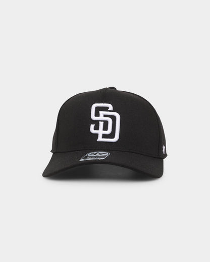 47 Brand San Diego Padres Replica 47 MVP DT Snapback Black/White