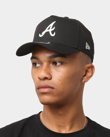 New Era Atlanta Braves 'Glow In The Dark Team Logo' 9FORTY A-Frame Custom Snapback Black/Glow