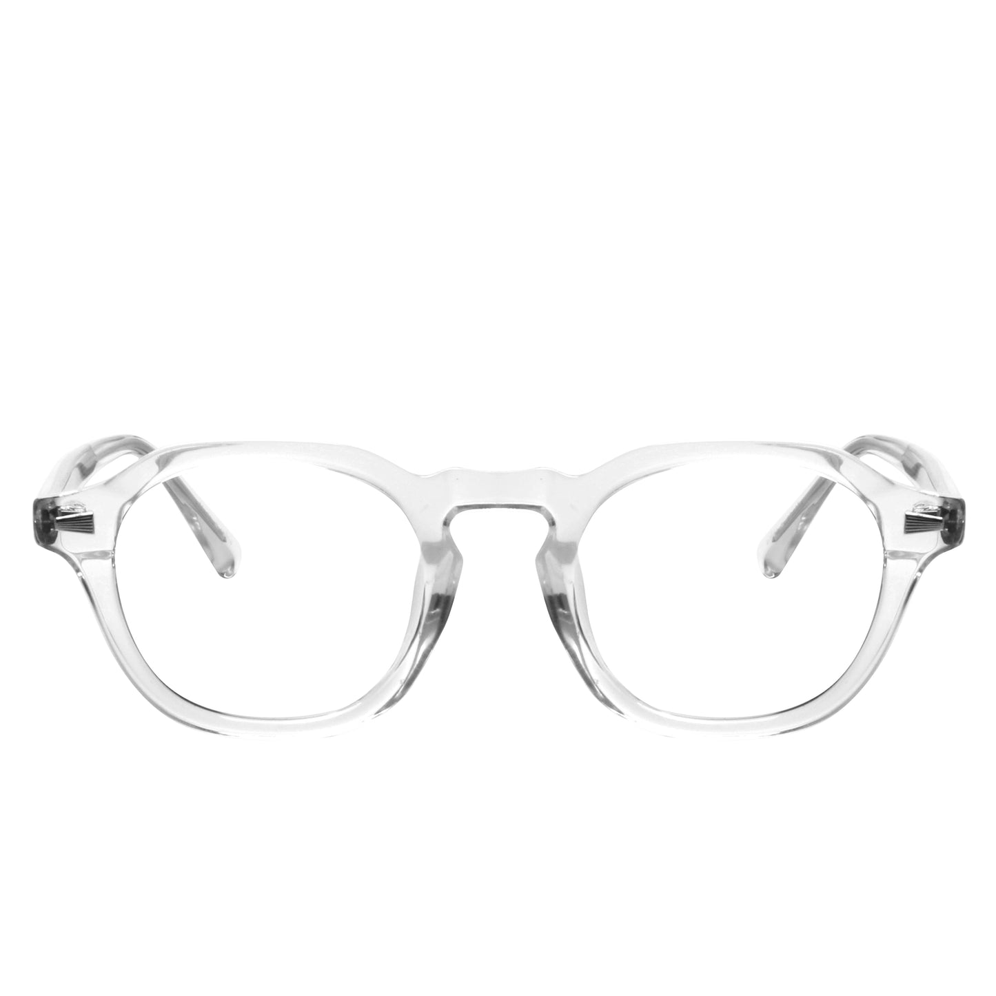 Roger Acetate Round Eyeglasses