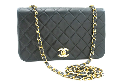 Chanel Full Flap  Leather Shoulder Bag (Pre-Owned)