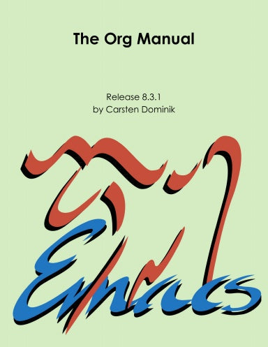 The Org Manual