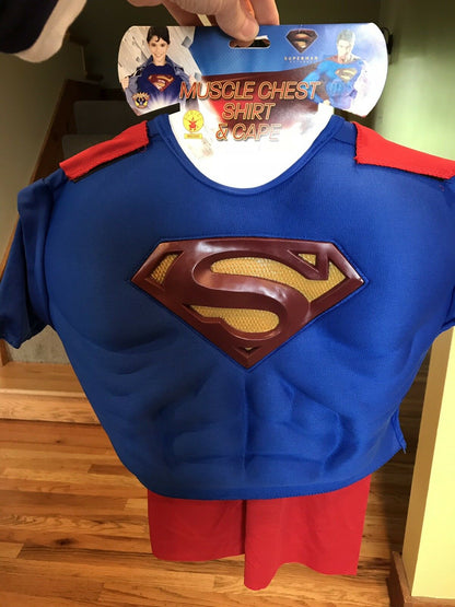 Superman Deluxe Costume Top Set