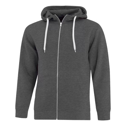 Unisex Premium RingSpun Full Zip Hooded Sweatshirt