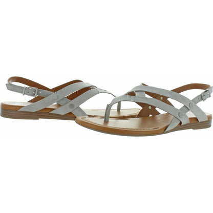 Sarto Franco Sarto Womens Gretchen Adjustable Strappy Flat Sandals