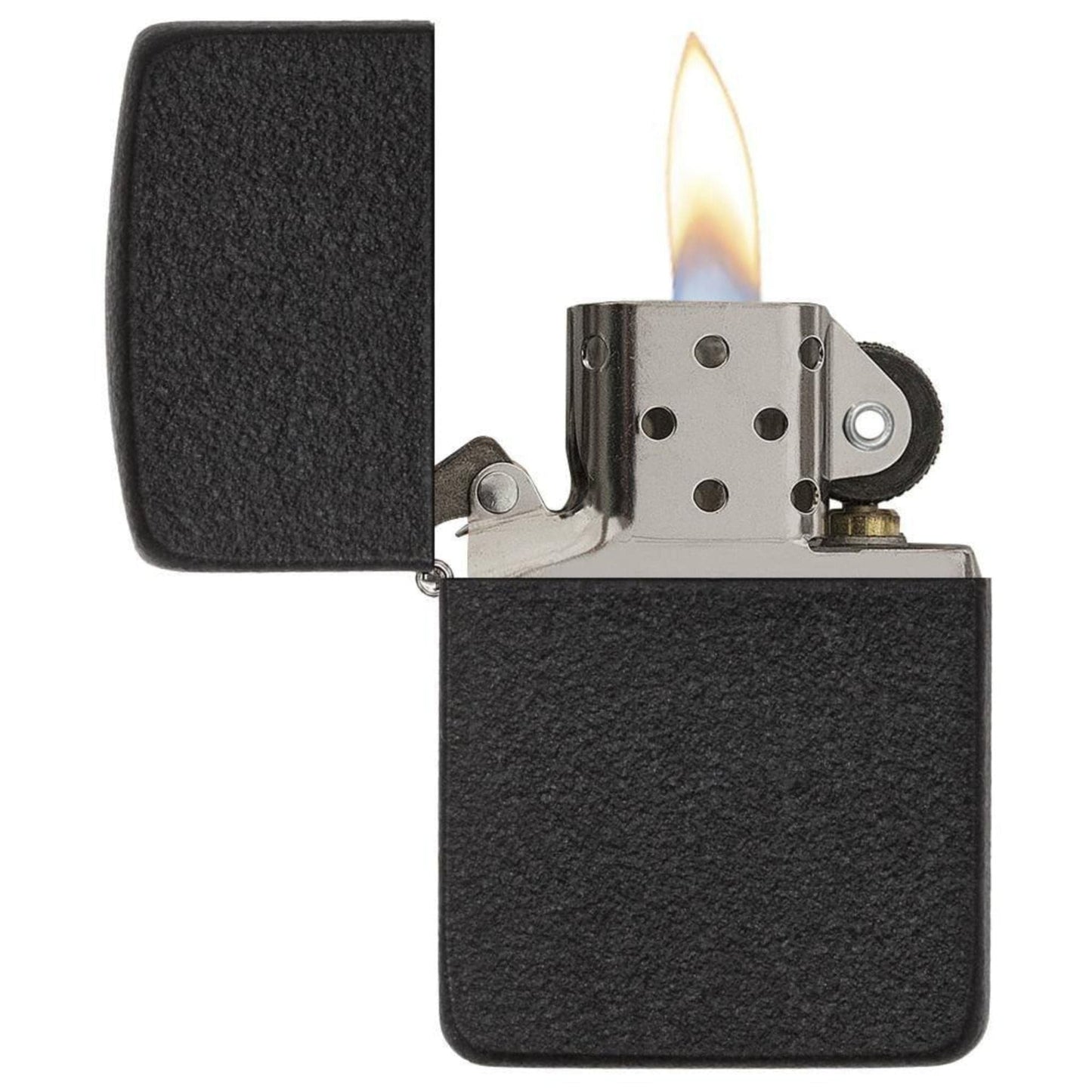 1941 BLACK CRACKLE ZIPPO LIGHTER PLAIN 28582