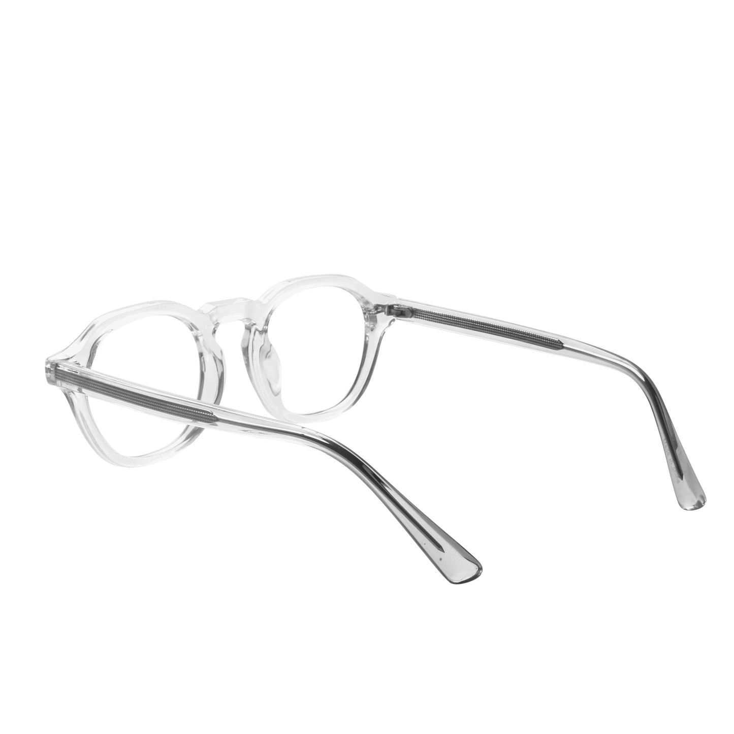 Roger Acetate Round Eyeglasses