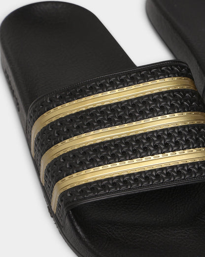 Adidas Adilette Black/Gold Core Black/Gold Metallic/Core Black