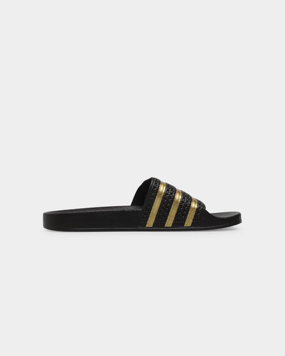 Adidas Adilette Black/Gold Core Black/Gold Metallic/Core Black