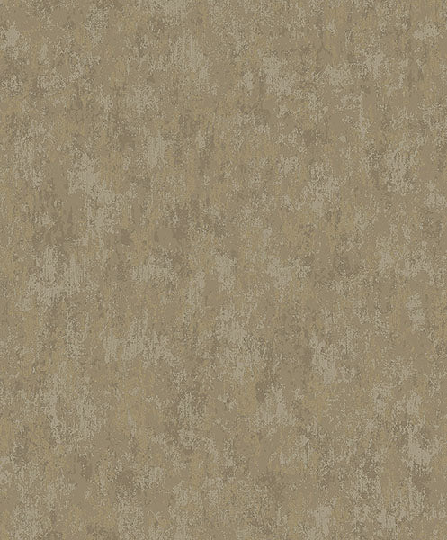 Sample Haliya Gold Metallic Plaster Wallpaper from Lumina Collection