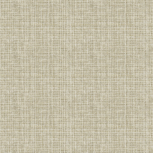 Sample Kantera Chestnut Fabric Texture Wallpaper