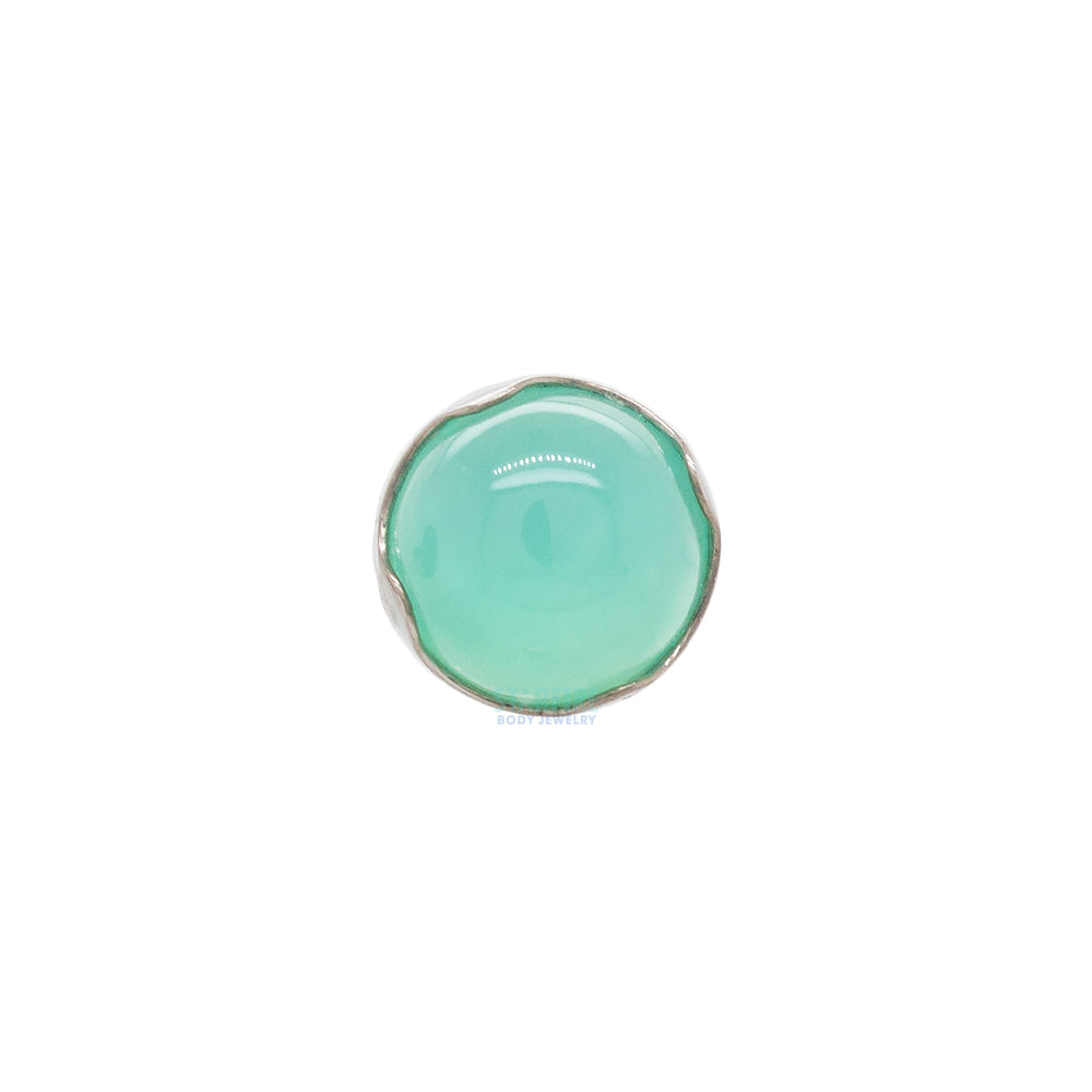 threadless: Prong-Set Stone Cabochon End