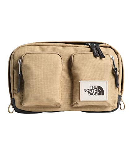 The North Face Unisex Kanga Pack Kelp Tan Dark Heather/Asphalt Grey Light Heather One Size