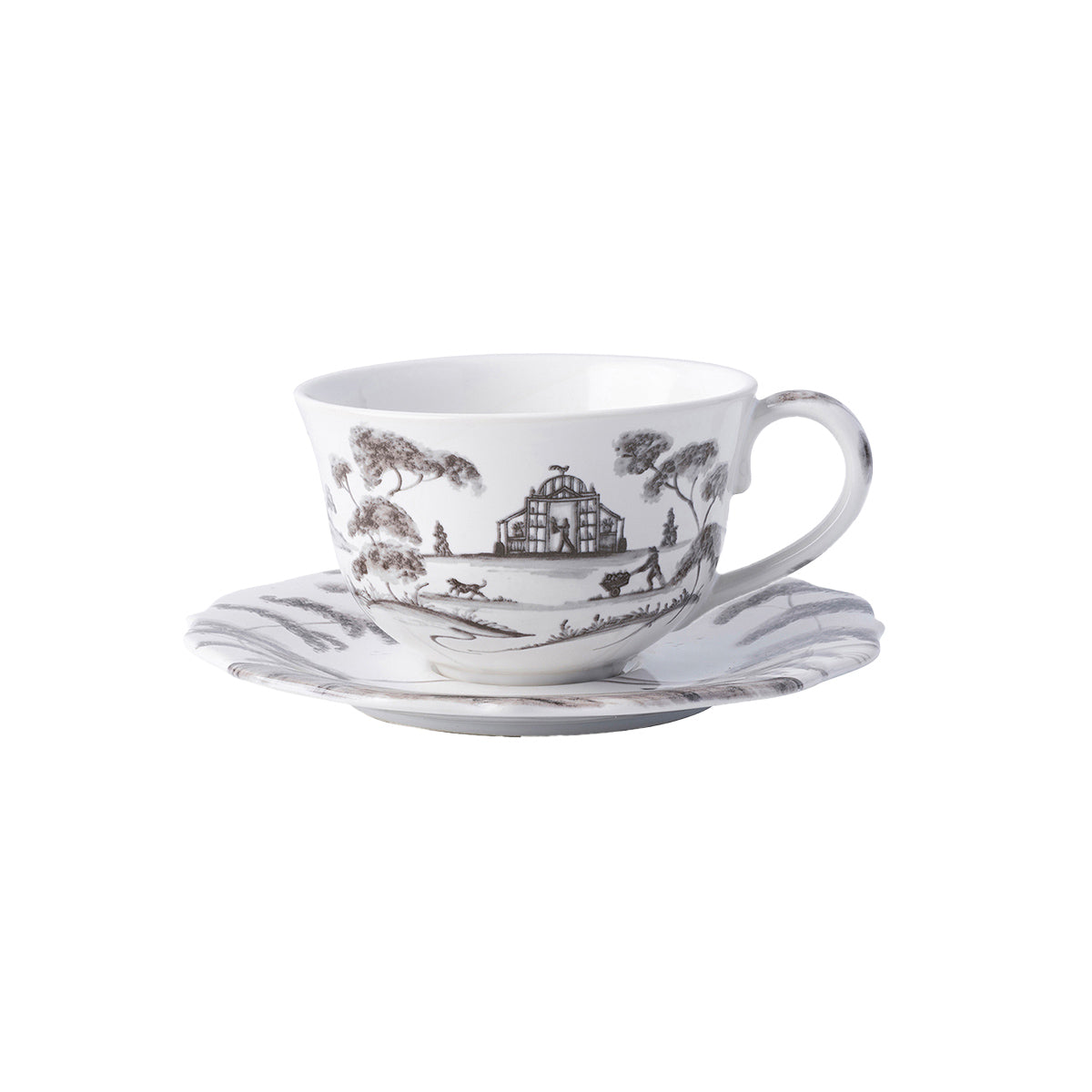 Country Estate Teacup - Flint Grey