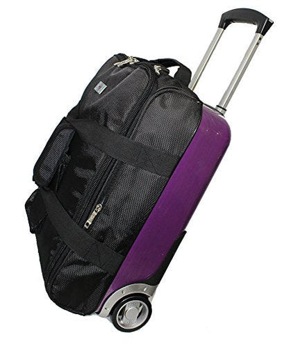 Boardingblue New Hard Side Airlines Personal Item Under Seat Luggage Purple