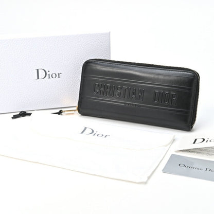 Dior  Leather Wallet  (Pre-Owned)