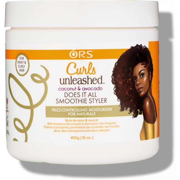 ORS CURLS UNLEASHED COCONUT & AVOCADO DOES IT ALL SMOOTHIE STYLER 16oz