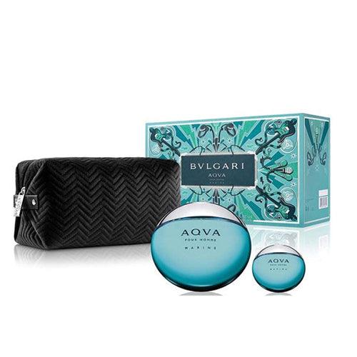 BVLGARI Aqva Marine EDT Gift Set for Men (3PC)