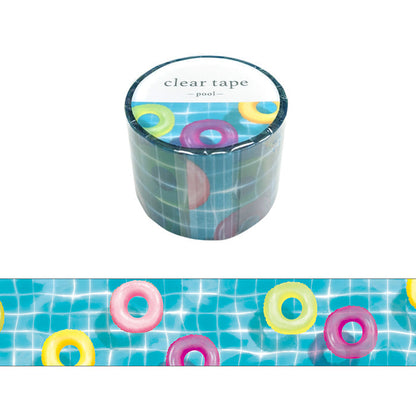 Pool Clear PET Tape Mind Wave