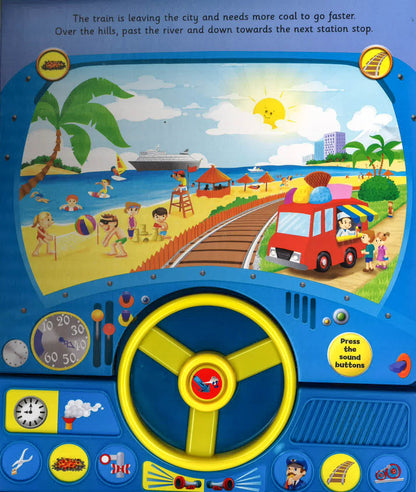 Steering Wheel Sound Board: Little Train's Big Journey