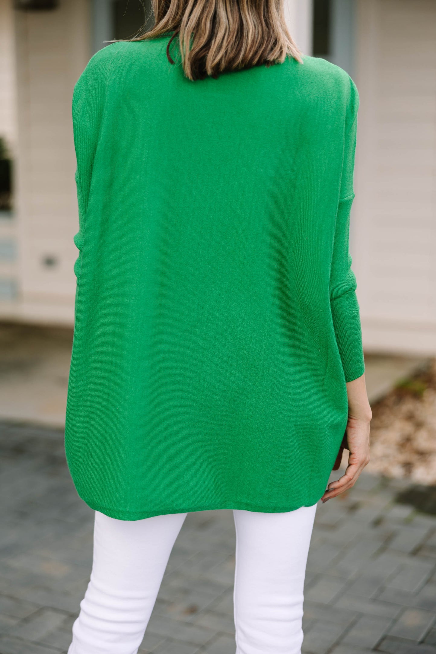 Loving My Life Kelly Green Pocket Tunic