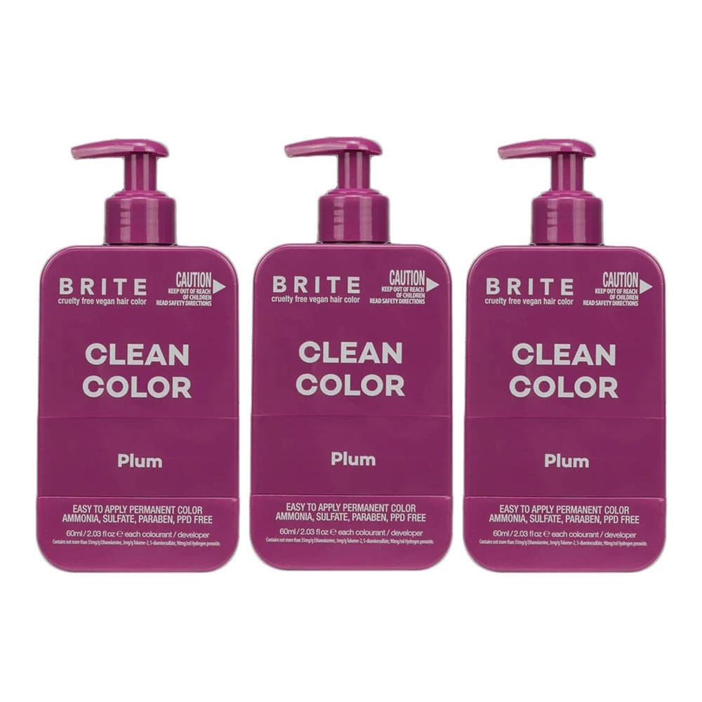 3x Brite Clean Color Plum