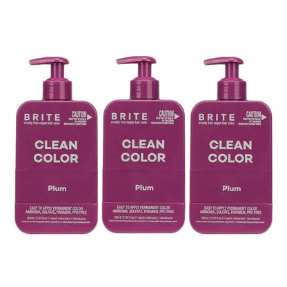 3x Brite Clean Color Plum