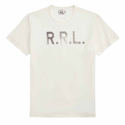 RRL by Ralph Lauren Logo Jersey T-Shirt White