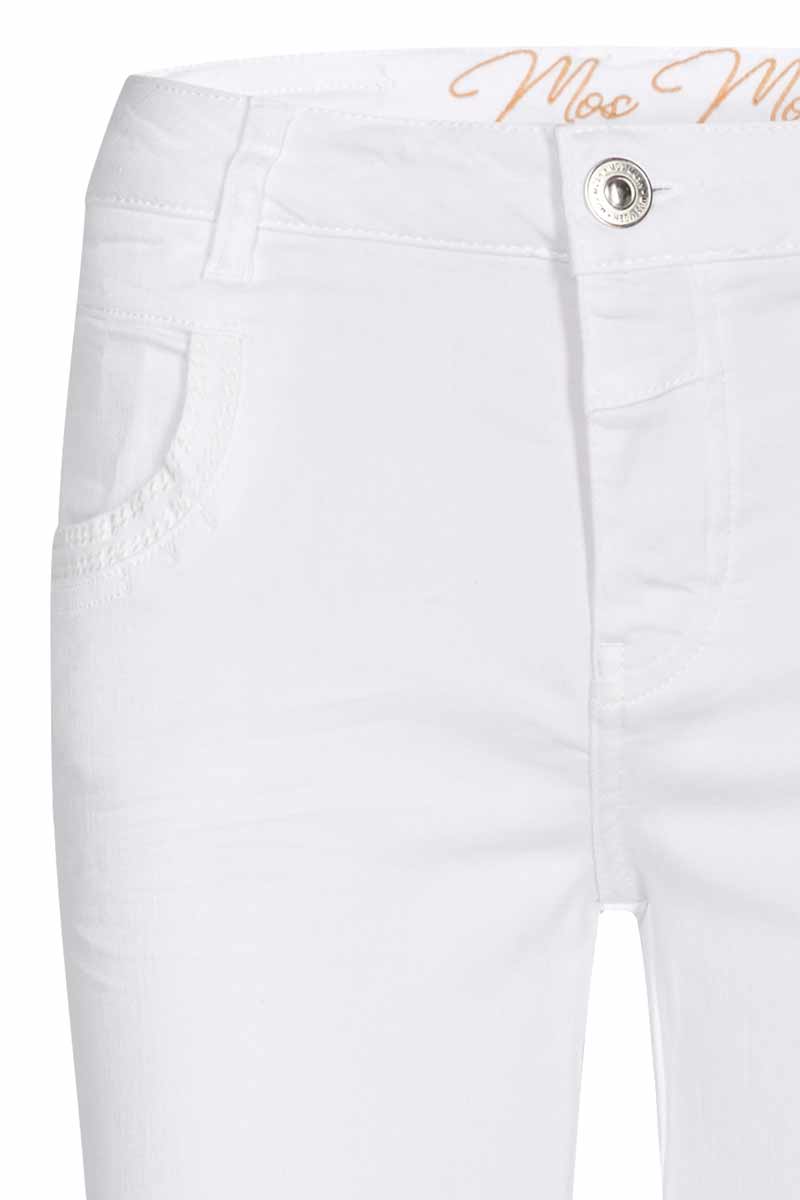 Naomi Novel White | Hvid | Hvide jeans fra Mos Mosh