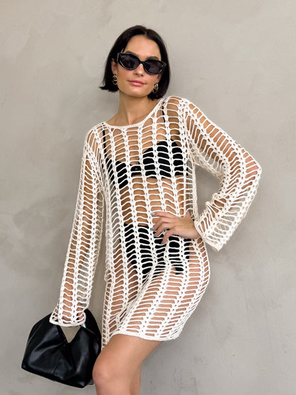 Solita Crochet Mini Dress - Final Sale