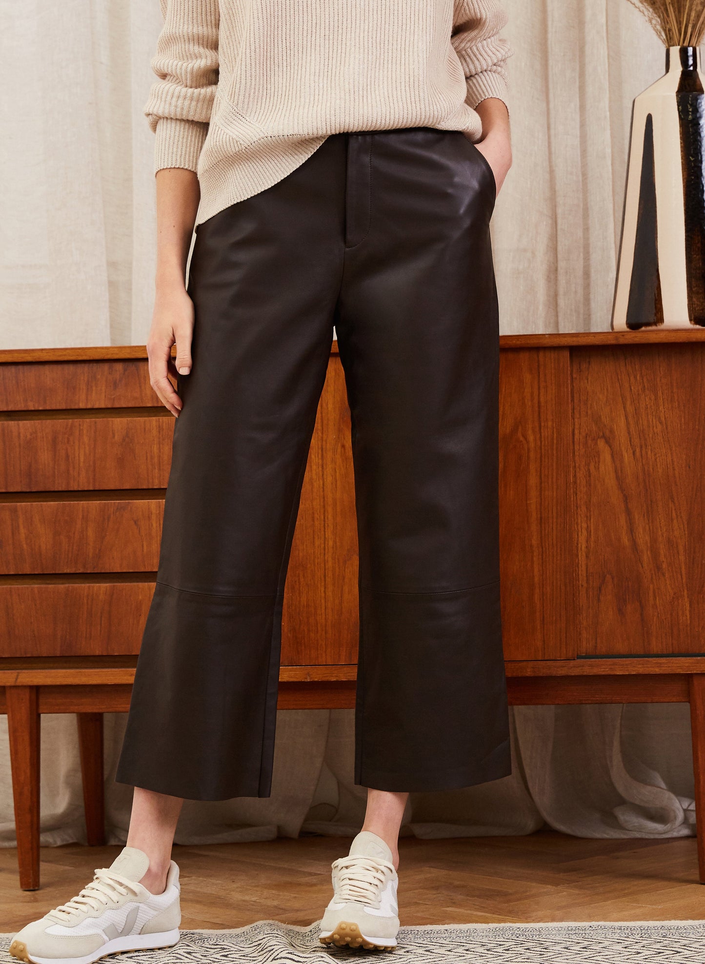 Sacha Leather Trousers