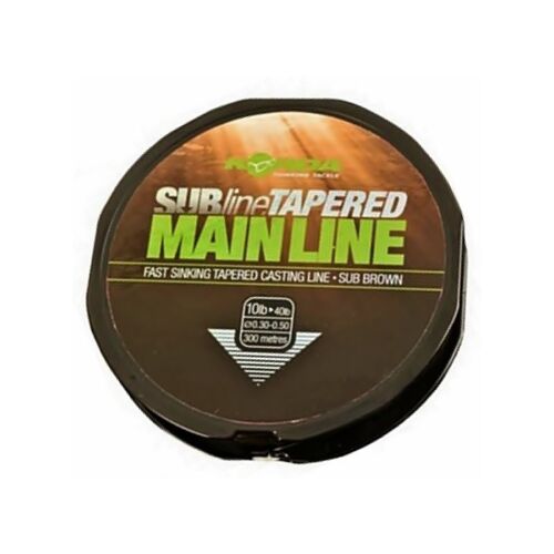 KORDA NEW Carp Fishing Subline Tapered Mainline 300m