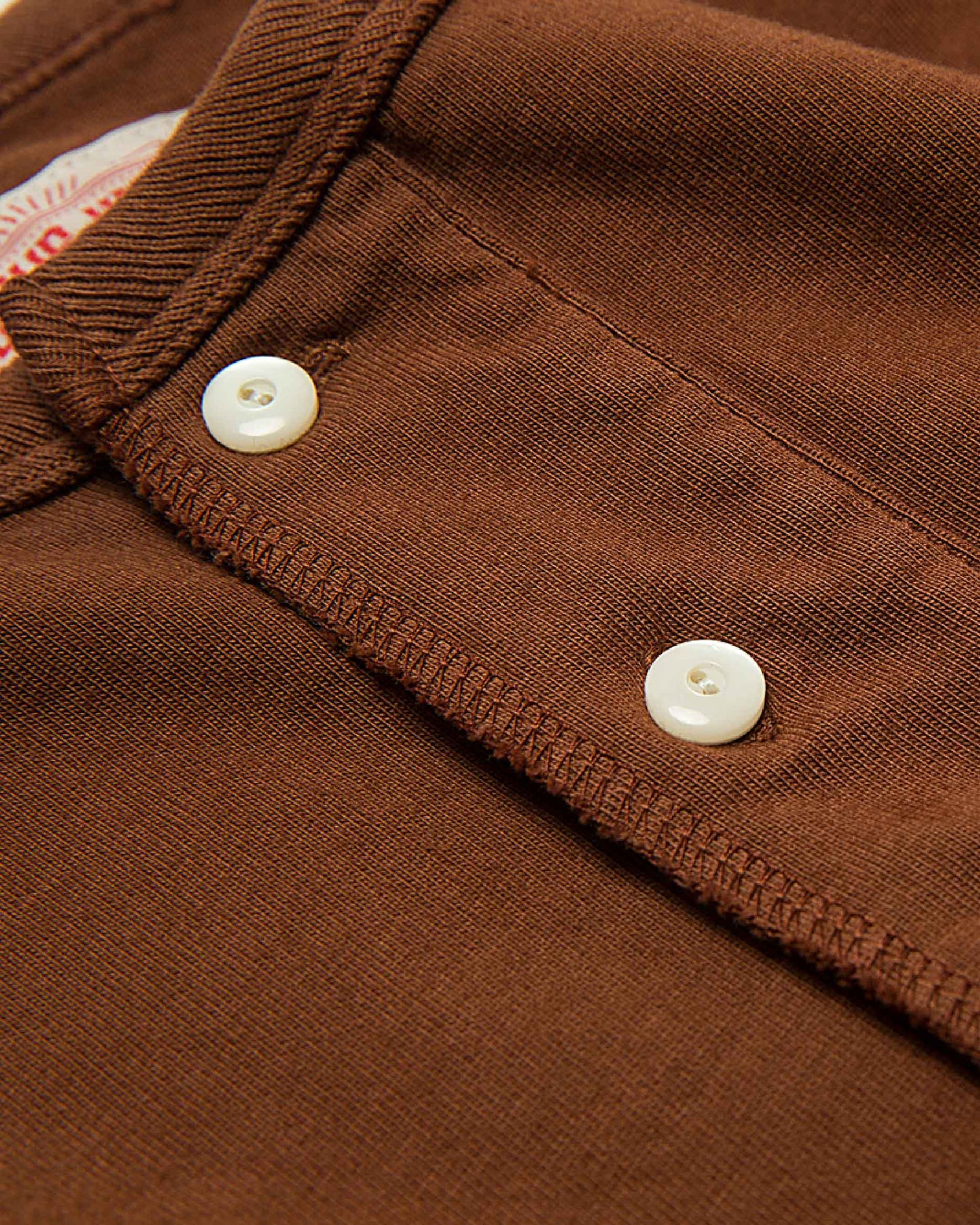 US Solid Color Henley Tee