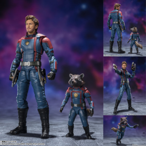 S.H.Figuarts Star-Lord & Rocket Raccoon (Guardians of the Galaxy Vol. 3) 銀河守護隊3 星爵 火箭浣熊 SHF