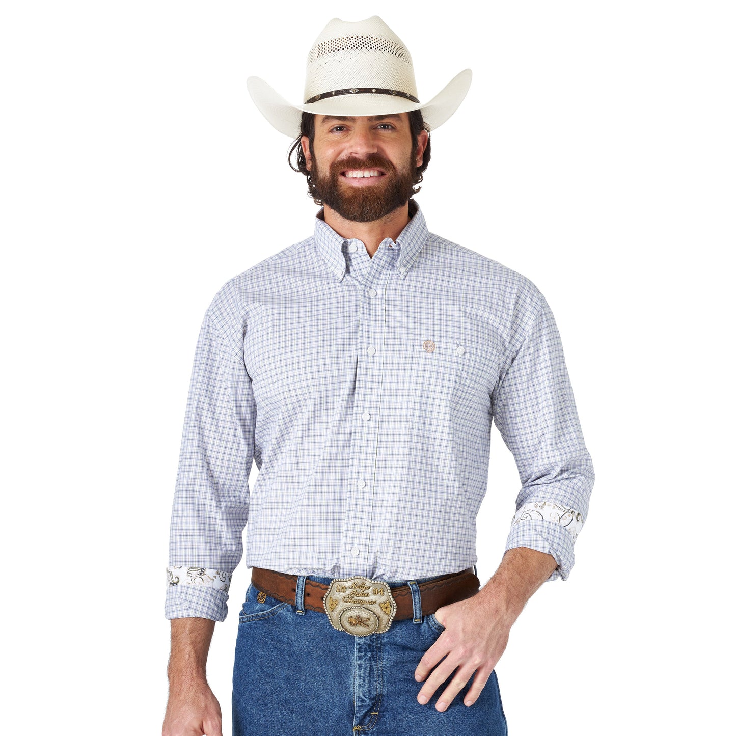 George Strait Long Sleeve-Wheat Field