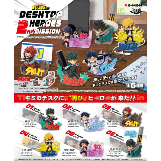 RE-MENT - MY HERO ACADEMIA Desktop Heroes 2 (set of 6)