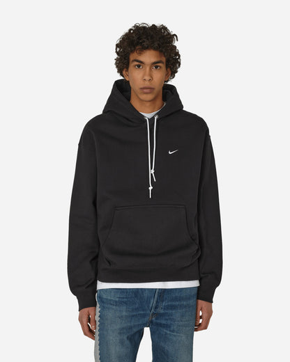 Solo Swoosh Hooded Sweatshirt Black