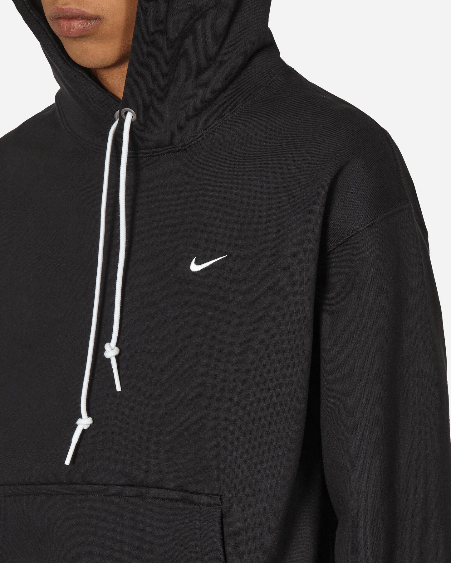 Solo Swoosh Hooded Sweatshirt Black