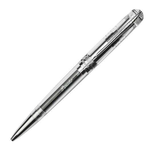 Pineider Avatar UR Demo Black Finitures Ballpoint Pen Clear