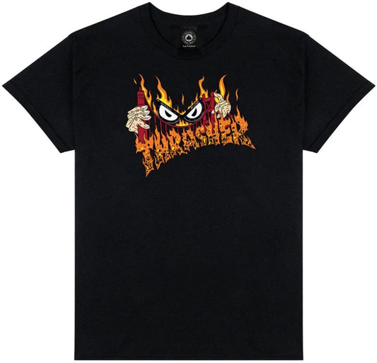 Thrasher Sucka Free Neckface Tee / Black